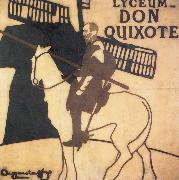 James Pryde and William Nicholson Don Quixote Spain oil painting artist